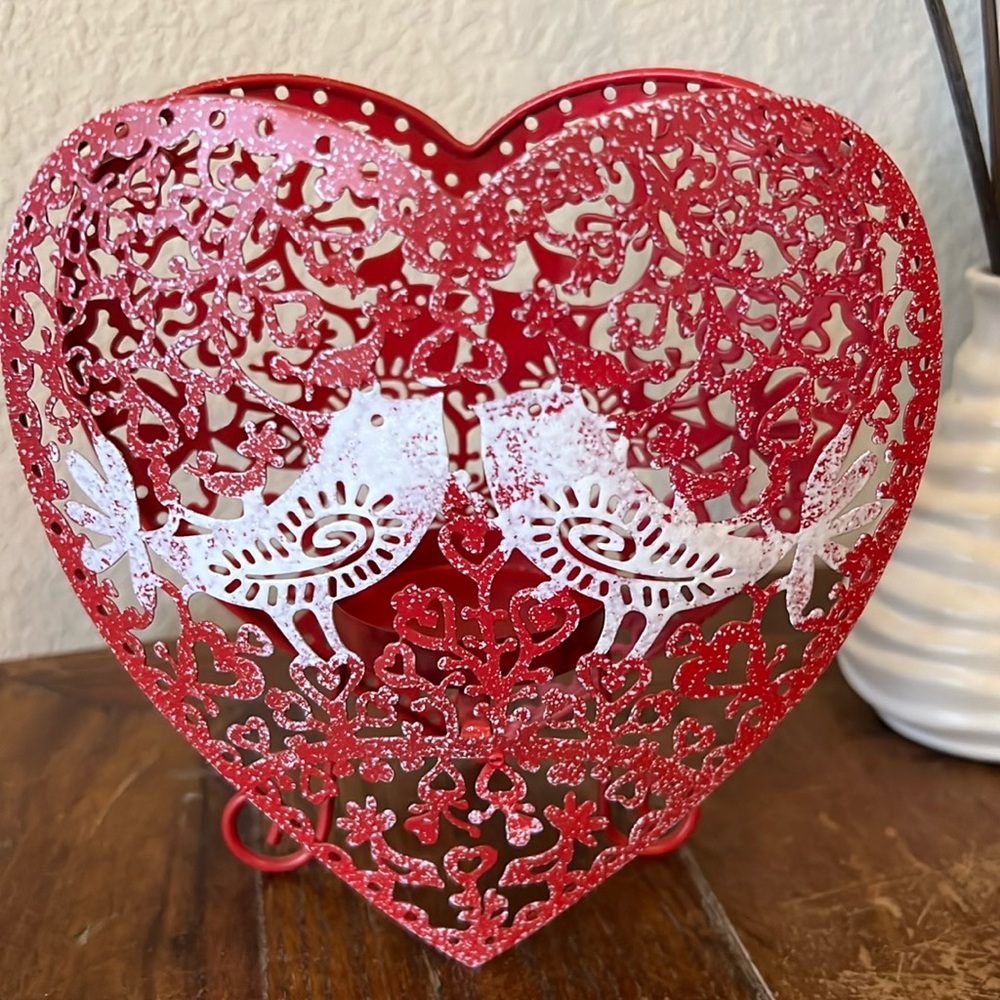 PartyLite Love Birds votive/tealight holder